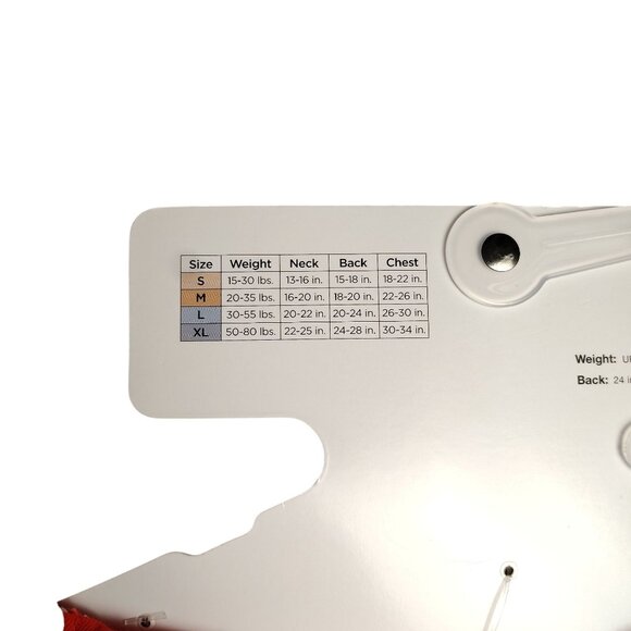 Sonoma Spiritual Pride Large Dog Tank Top Red and White Rainbow Text - Picture 6 of 8